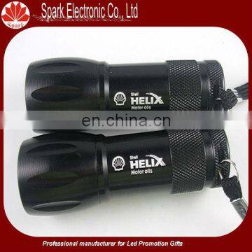 led flashlight with laser engraving,bright led flashlight