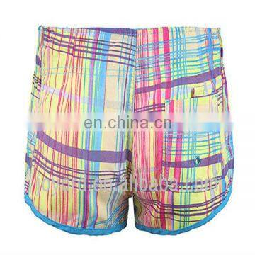 OEM service breathable plaid wholesale beachwear