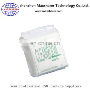 Dust free High absorption style Cleanroom microfiber wiper