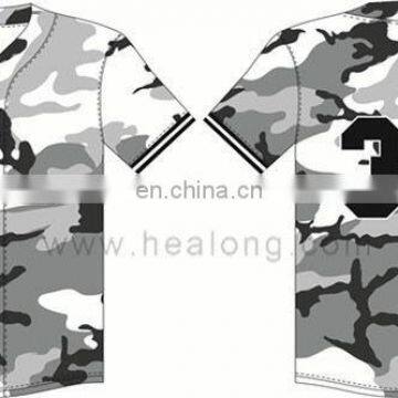 Healong Custom-Made O Neck Custom Usa Team Baseball Jersey