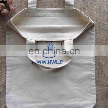 factory OEM plain white handle bag recycled shopping bag packaging bag