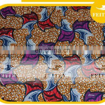 New Design 100% Cotton Wax Print Fabric for Africa Market Season Real Wax photo-2