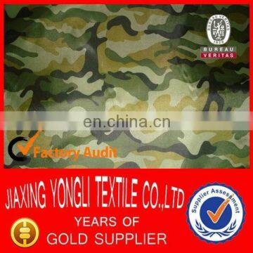 100% Polyester waterproof camouflage fabric