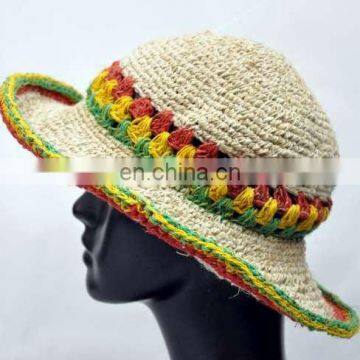 Rasta wire Brim hat