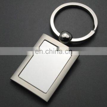 Custom Made Simple Plain Blank Metal Keyrings for Advertising photo-3