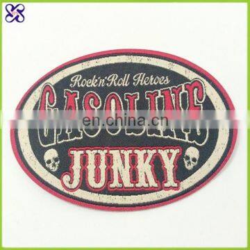 hand embroidery family crest blazer badges