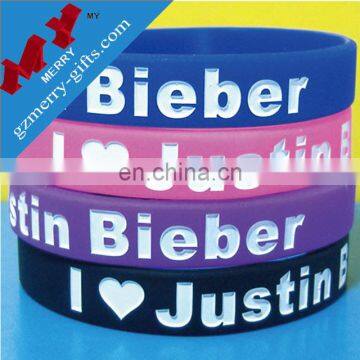 Custom Design Blank Silicon Bracelet / Rubber Wristband photo-6