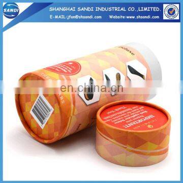 Promotional custom packing paper tube box