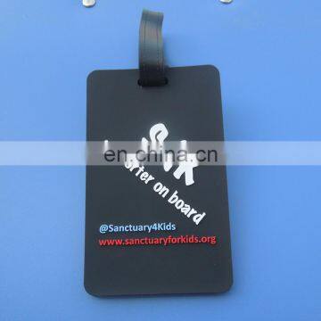 Embossed S4K Supporter On Board PVC Luggage Tag