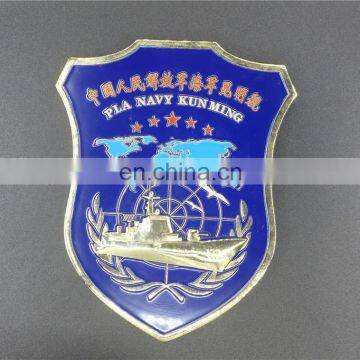 2017 custom factory price 3D badge emblem