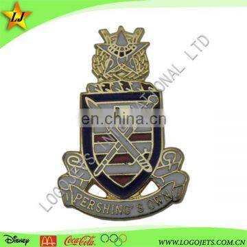 Lowest price army patch hard enamel button badge