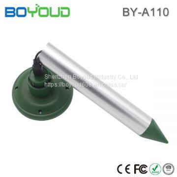 Twin Packing Waterproof Solar Mole Pest Repeller Sonic Snake Repellent