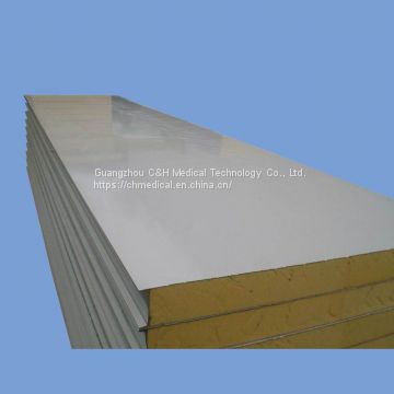 PU / Polyurethane Sandwich Panels for Clean Room Walls and Ceilings Material