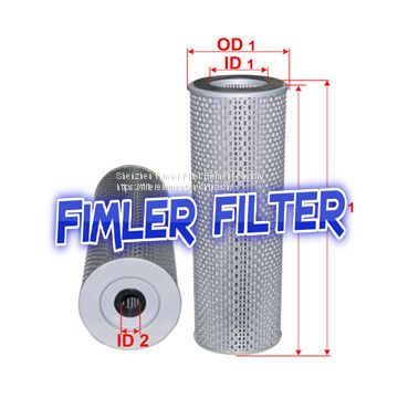 P & H Filter GH5840396, 1046A523, 1046A524, 1046Z101, 1046Z102, 1046Z104, 1046Z106, 1046Z171, 1046Z172