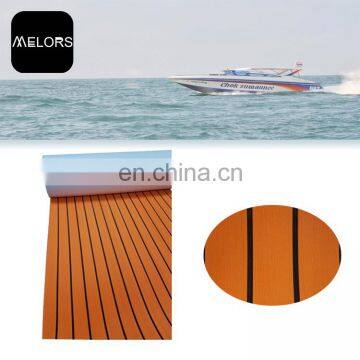 Melors 90in x 35in Marine Non Skid Pads EVA Foam Teak Decking Floor Sheet