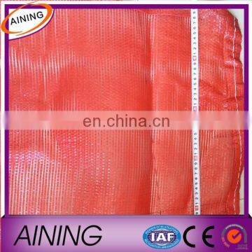 5 Sizes Plastic Mesh Net Bag Red For Vegetable Fruit Nuts Toys Storage Bags photo-5