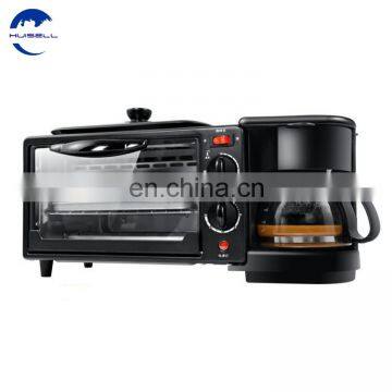 3 in 1 Breakfast Machine ( Toaster Oven, Coffee Machine, Egg Fried) CE Approved photo-4