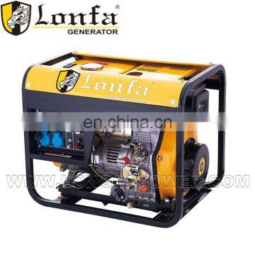 2200w Portable Open Type Diesel Generator With Wheels and Handles photo-4