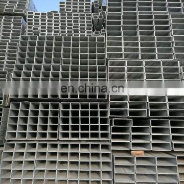 25*50*0.95mm GI square hollow steel profile galvanized rectangular pipes