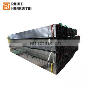 30x60 pre galvanized pipe, rectangular galvanized steel tube thickness 1.8mm price per piece