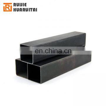 CHS black iron welded STEEL SQUARE TUBE