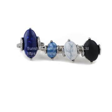 Rhinestone R06-9246 Cocktail Rings Crystal Rings photo-2