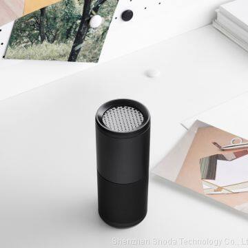 Aluminum Alloy Design Air Purifier With HEPA Filter Fresh Air Anion Cleaner Car Air Purifier for Car Home Office photo-4