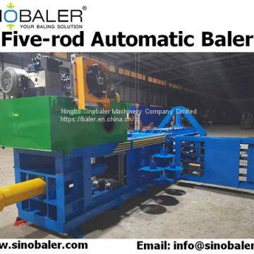 Five-rod Automatic Baler Machine