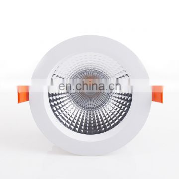 LED Sunflower Downlight for commercial lighting with external driver makes more brighter