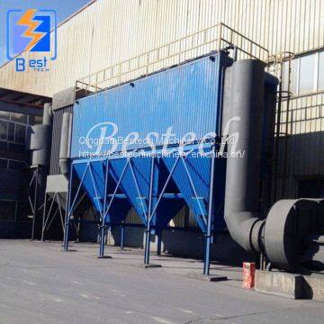 Fuel boiler tail gas treatment dust collector