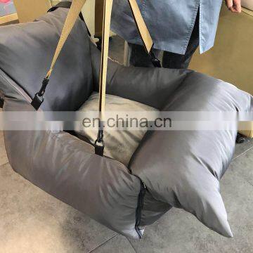 Luxury Dog Car Seat Pet Booster Seat Waterproof Travel Dog Bed Safety Pet Carrier With Handle photo-5
