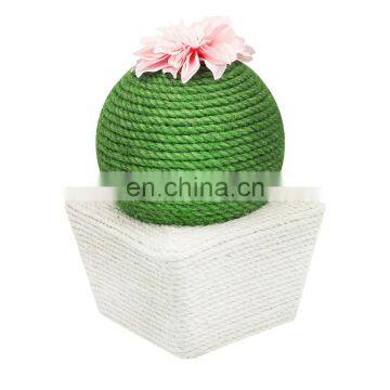 Wholesale New Sisal Mini Cute Small Flower Cactus Cat Tree photo-5