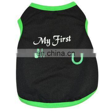 mini fashion summer safety vest pet clothes christmas dog t-shirt