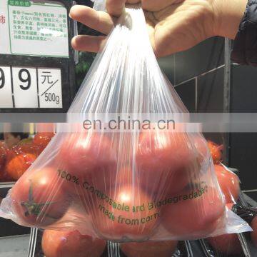 Black Friday gift High quality Biodegradable Plastic Custom Printed Produce Bags on Roll for Packing Foods