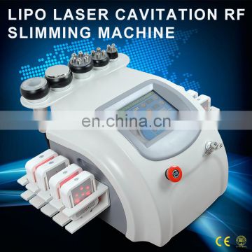 Multifunctional lipo laser weight loss cavitation machine for fat reducton hot sale in salon and spa