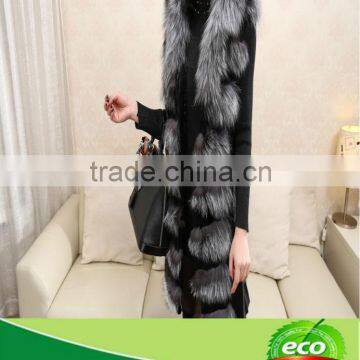 2013 Warm Women Real Rabbit Fur Coat