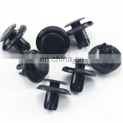 High Quality 100pcs Auto Bumper Fastener 8mm Hole Rivet Retainer Push Engine Cover Car Door Trim Panel Clip Fasteners