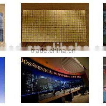 P4 P4.75 P7.62 hub08 high resolution led dot matrix display /led matrix panel