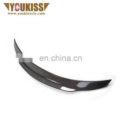 For  Mercedes-Benz C-Class W205 PSM style Carbon Fiber Car hood spoiler rear wing rear spoiler kit auto parts