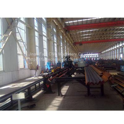 CNC Controlled Automation Angle Steel Marking, Punching And Cutting Processing Line Model JX125 photo-3