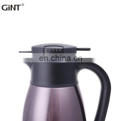 GINT 1.5L Best Quality Non-toxic Customer Color Stainless Steel Coffee Pot