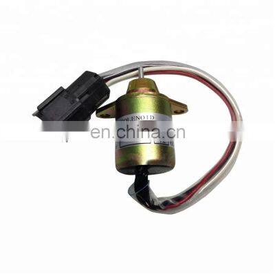 119233-77932 1503ES-12S5SUC12S DH55-7 12V Shutoff solenoid for excavator engine stop solenoid valve