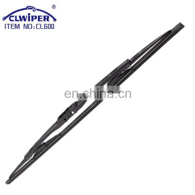 CLWIPER Metal Frame Wiper Blades Universal Soft Frameless Assembly Chrome Auto Car Windshield Wipers