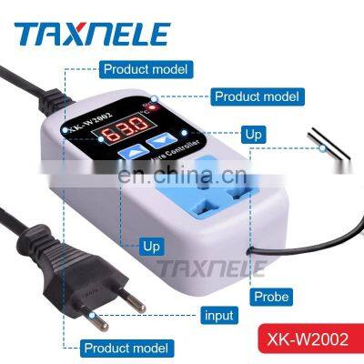 w2001 AC 110-220V Digital socket Thermostat Regulator PLUG IN Temperature Controller Microcomputer Socket Outlet NTC Sensor