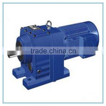 Model FAF Series Parallel Shaft Helical Gearbox with motor for engineering machinery