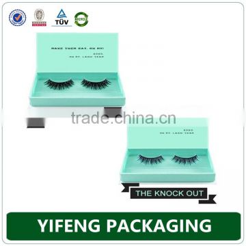 2016 hot sale popular colorful customized false eyelash packaging