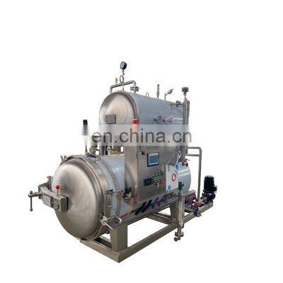 Automatic Water Spray Retort Autoclave Sterilizer of Cow Milking Machine Price photo-5