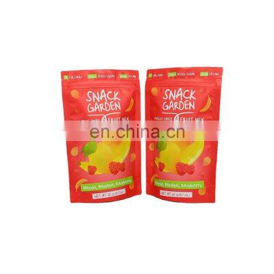 laminated plastic zip lock snack bags stand up reusable food pouches food bags