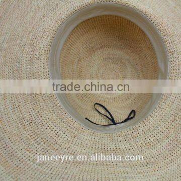 Handmade Fashion Raffia Hats Women Straw Hat Wholesale photo-4