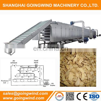 Automatic dried ginger slice making machine auto dehydrated ginger production line processing equipment cheap price for sale